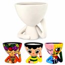 수채화 예술 도자기 이미지