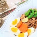 돼지고기 장조림 만들기 부위 꽈리고추 장조림 만드는법 일주일 밑반찬 이미지
