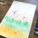 플러스펜수채화 이미지