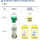 전용용기+납부필증 이미지