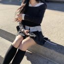 leeds 이브 코트, 블레어 레이어드 세트, 블레어 플리츠 스커트 후기