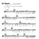 the Beatles 악보 Her Majesty 이미지