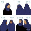 무슬림 여성에 드리운 장막, 히잡 이미지