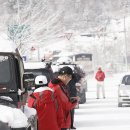 요즘 많이 더우시죠 대관령의 눈 구경 하셔요 이미지