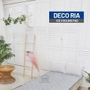 DECO RIA 데코리아 아이스쿨링 냉감소재 3D 메쉬 쿨매트 더블 150X205cm (스카이블루/그레이) 택1 이미지