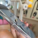 삼성데코 | 삼성 갤럭시 플립 검은 테두리 탈락 및 데코 교체 수리 후기