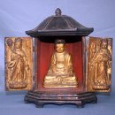 영조사 목조아미타여래삼존불감 이미지