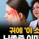 귀에서 삐소리 이명 난청 뇌졸중 치매 전조 증상 이미지