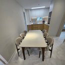 씨유대구산호한양점 | [대구/칠곡] 주방의 완성! 읍내동 한양산호 1800 포세린 세라믹 6인용 식탁 배송후기