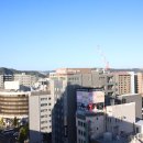 유수지 맞은편 교통섬 | 일본 가고시마 여행_큐트 교통 패스/ 카페/ 사쿠라지마 페리/ 유노히라 전망대/ 라멘