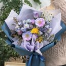 성모자애어린이집 | 여자친구에게 사과의 의미를 담아 꽃배송 추천💜 / 오로라거베라꽃다발, 오로라장미꽃다발, 프리지아...