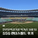 율동 | 인천문학경기장 sgg랜더스필드 후기 - 먹거리 팁 원정응원석 3루 시야