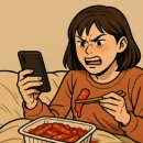1/2떡볶이