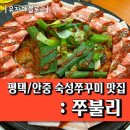 만천콩나물삼겹살 | 안중맛집 : 숙성쭈꾸미 맛있는집 쭈불리