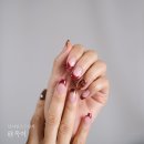 여시네일&피부 | 운정역 네일 여시손톱, 가을 호피 네일아트 해본 후기