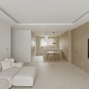 광교한양수자인아파트 | 부드러운 조화를 장식한 우드 주방 인테리어, 광교 레이크파크 한양수자인 아파트