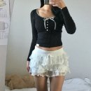 탑포인트 | 드라이로즈 Dryrose 벨라 도트 탑, 립 포인트 후드집업 후기 | 솔로지옥4 이시안 옷 정보