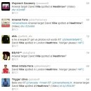 지금 트윗에서 비야가 런던 히스로 공항에서 목격됐다는 루머가 이미지