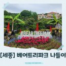 테라스파크 광장 | [세종]자연 속 힐링 여행 추천! 베어트리파크 나들이 후기