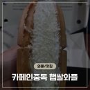 별빛마루도서관 | "1시간 지나도 바삭?" 카페인중독 햅쌀와플 내돈내산 의심이 확신이 된 후기