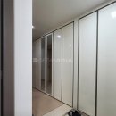 수레로1180 | 남양주 화도 센트럴 우방아이유쉘 비대칭 현관중문 설치 위치 인조대리석 추가 시공