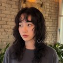 바람길목 | 긴머리로 가는 길목! 활력 넘치는 쇄골 아래 중간머리 히피펌 후기