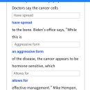 6 25/5/22 Biden's sudden diagnosis of aggressive prostate cancer 이미지