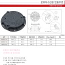 분류하수관용 맨홀뚜껑 방수잠금형 종류 규격 및 용도 친환경건축토목자재 주문생산 납품문의 시공사례 이미지