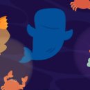 춤추는 고래 이미지