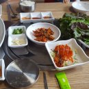 청수 숯불구이와 보쌈