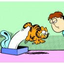 Get out of bed this minute, Garfield. 이미지