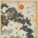브리드팝 | “이름 없는 선배님, 1488년 구라는 귀여웠습니다. 오래오래 힙하십쇼! <군학서상도(群鶴瑞祥圖)>