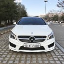 벤츠/cla250 4matic/15년식/흰색/12700km/3700/분당 이미지