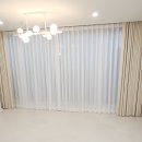 제이앤케이스타일 - 안성시 시장길 46 | 부평 삼산두산2단지 거실 이중커튼 / 안방 우드블라인드 / 아이방 토끼자수커튼 시공 후기