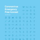 Coronavirus iconset 이미지