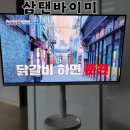 와이드무빙뷰 화이트에디션 삼탠바이미 V3 후기, 유압식 높이조절되는 32인치 스마트 이동식 TV
