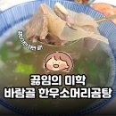 바람골 한우 | 끓임의미학 바람골 한우소머리곰탕 든든하게 챙기는 1인 가구 가정간편식