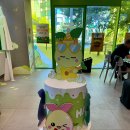 맘스터치랩 가든역삼점 팝업스토어 모코코 생일파티세트