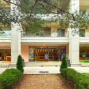 늘솔길공원입구 | 속리산 산채비빔밥 거리 식당 추천 늘솔길 한식 뷔페