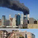 [9월 11일의 역사] 2001년 뉴욕의 세계무역센터에 여객기 추락하는 이른바 9.11테러사건 발생 이미지