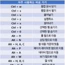 엑셀 단축키 모음 , 엑셀 초보자도 가능 ! 이미지