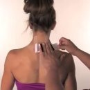 Kinesio Precut Neck Tape Application Instructions 이미지