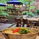 웰빙가든흑염소요리전문 | 남한산성 백숙 맛집 벽수장 계곡 옆 흑염소전골 가족모임