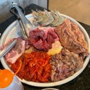 농출산물 마트 | 오스틴 삼겹살맛집 꿀돼지 Honey Pig, 출산 전날까지 먹으러 간 곳｜H마트 옆 한식당