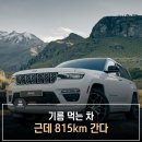 하마주유소 | "기름 먹는 하마인 줄 알았는데" 그랜드 체로키, 한 번 주유로 851km