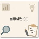 블루헤런CC 그린피 코스 맛집 후기 완벽 정보