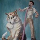 (Has the) cat got your tongue? 이미지