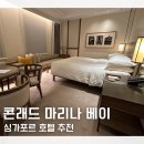 마리나베이 | 콘래드 싱가포르 마리나 베이 숙박 후기 조식 수영장 피트니스