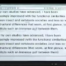 9 As my own studies have advanced, I have been increasingly impressed with the functional similarities between insect and vertebrate societies and les 이미지