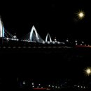 팔달대교 야경 이미지